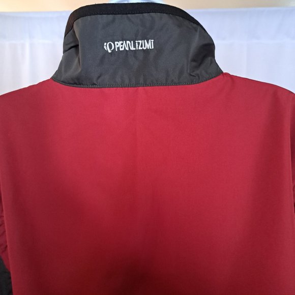 PEARL iZUMi windbreaker JACKET or SLEEVELESS VEST Sz XL full YKK zip BACK VENTS - Picture 7 of 15